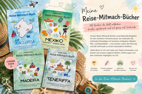 Reise-Mitmach-Bücher La Viajane Gedankensafari