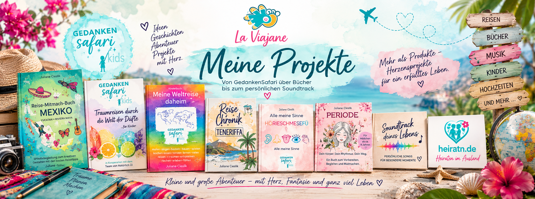La Viajane Produkte und Projekte